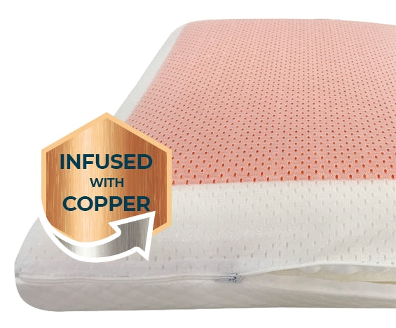 Essence of copper memory foam pillow best sale